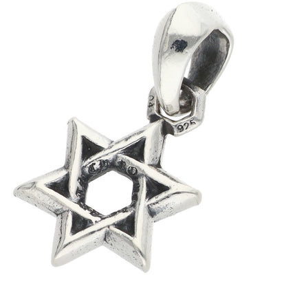 Chrome Hearts Star of David Charm Silver 925 Size ONE SIZE