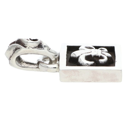 Chrome Hearts Framed BS Fleur Charm Silver 925 Size ONE SIZE