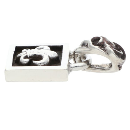 Chrome Hearts Framed BS Fleur Charm Silver 925 Size ONE SIZE