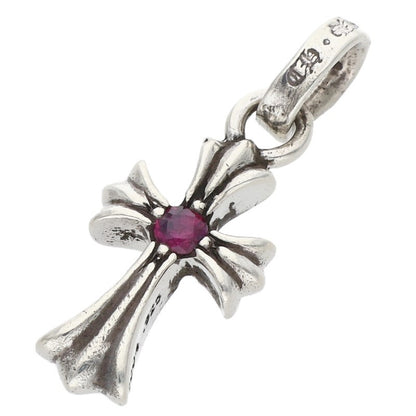Chrome Hearts Baby Fat Charm 1 Ruby Silver Size ONE SIZE