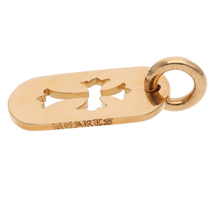 Chrome Hearts Small Dog Tag 22K Yellow Gold Size ONE SIZE