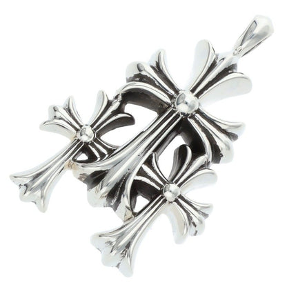 Chrome Hearts 3 CH CRS SML Triple Cross Silver Size ONE SIZE
