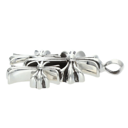 Chrome Hearts 3 CH CRS SML Triple Cross Silver Size ONE SIZE