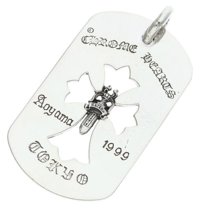 Chrome Hearts Aoyama LTD Large Dog Tag 925 Size ONE SIZE