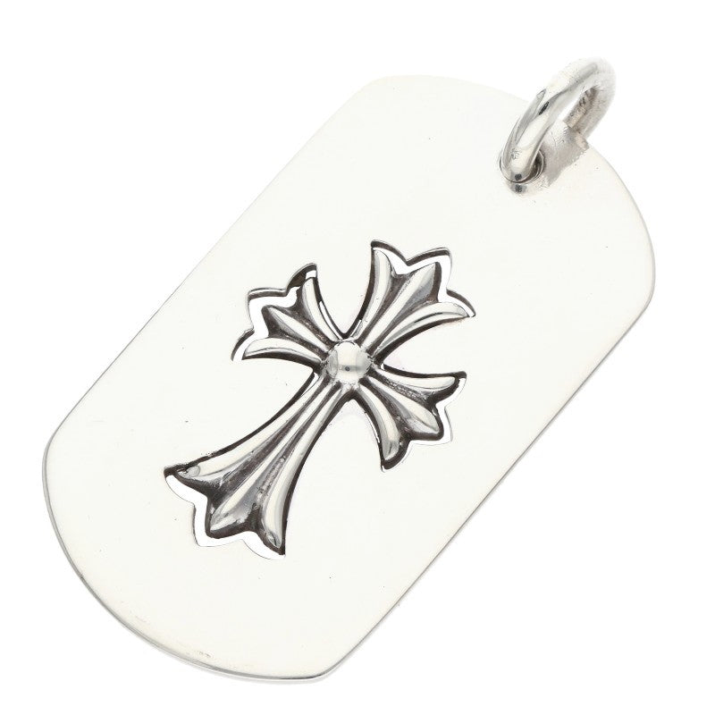 Chrome Hearts Cutout Tiny Cross Large Dog Tag Size ONE SIZE