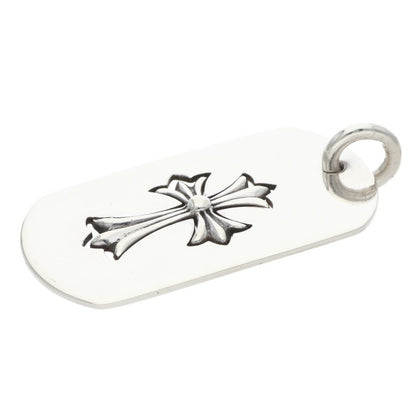 Chrome Hearts Cutout Tiny Cross Large Dog Tag Size ONE SIZE