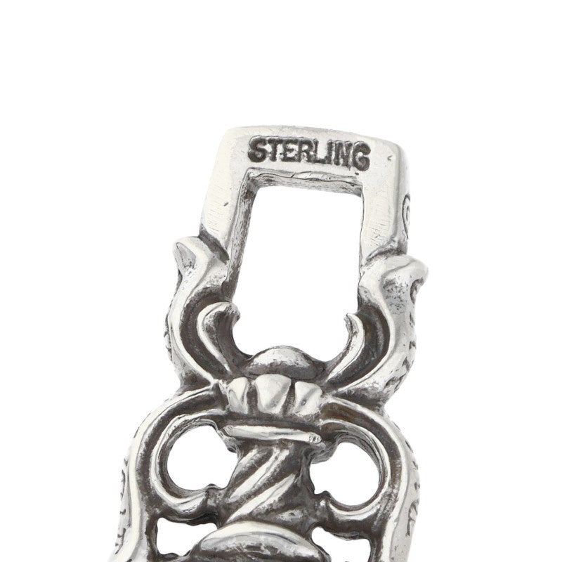 Chrome Hearts Dagger Heart Pendant 925 Silver Size ONE SIZE