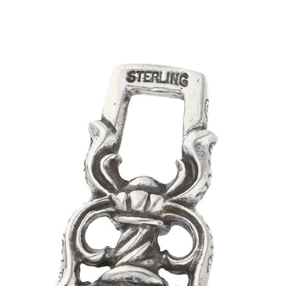 Chrome Hearts Dagger Heart Pendant 925 Silver Size ONE SIZE
