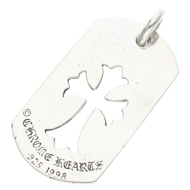 Chrome Hearts 925 Silver Large Cutout Cross Size ONE SIZE