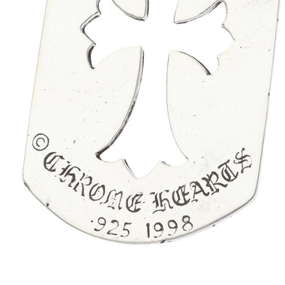 Chrome Hearts 925 Silver Large Cutout Cross Size ONE SIZE