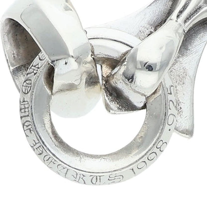 Chrome Hearts 925 Silver Small CH Cross W Bale Size ONE SIZE