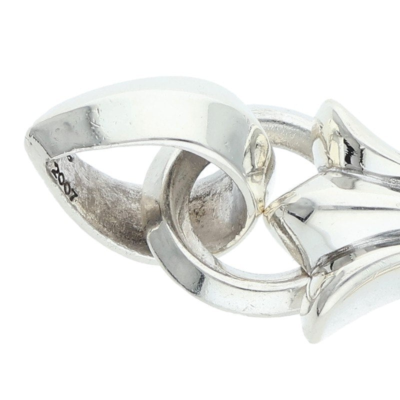 Chrome Hearts 925 Silver Small CH Cross W Bale Size ONE SIZE