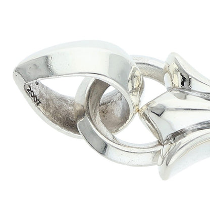 Chrome Hearts 925 Silver Small CH Cross W Bale Size ONE SIZE