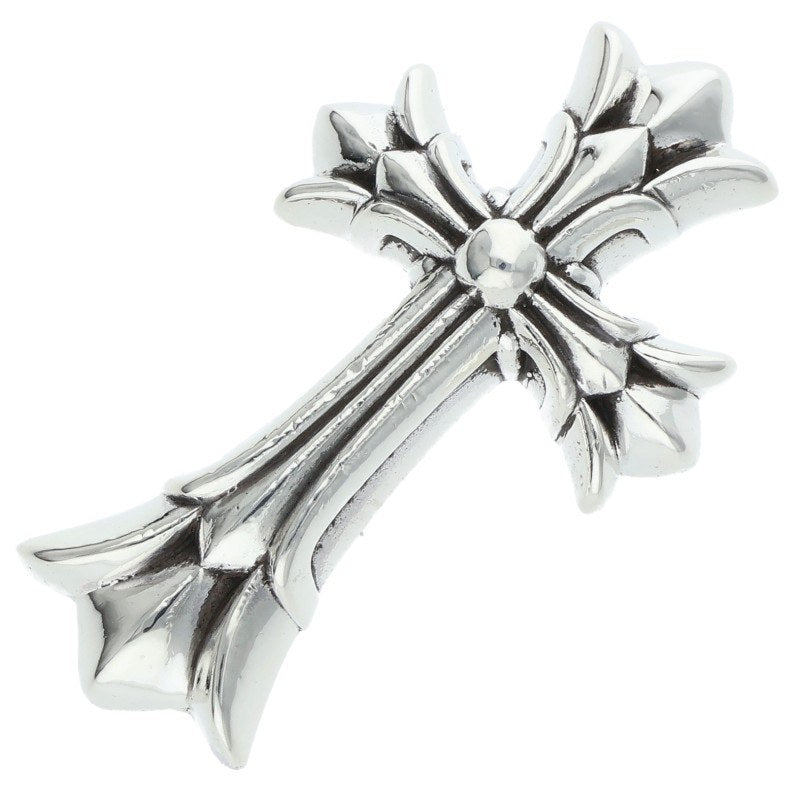 Chrome Hearts 925 Silver Small Double CH Cross Size ONE SIZE