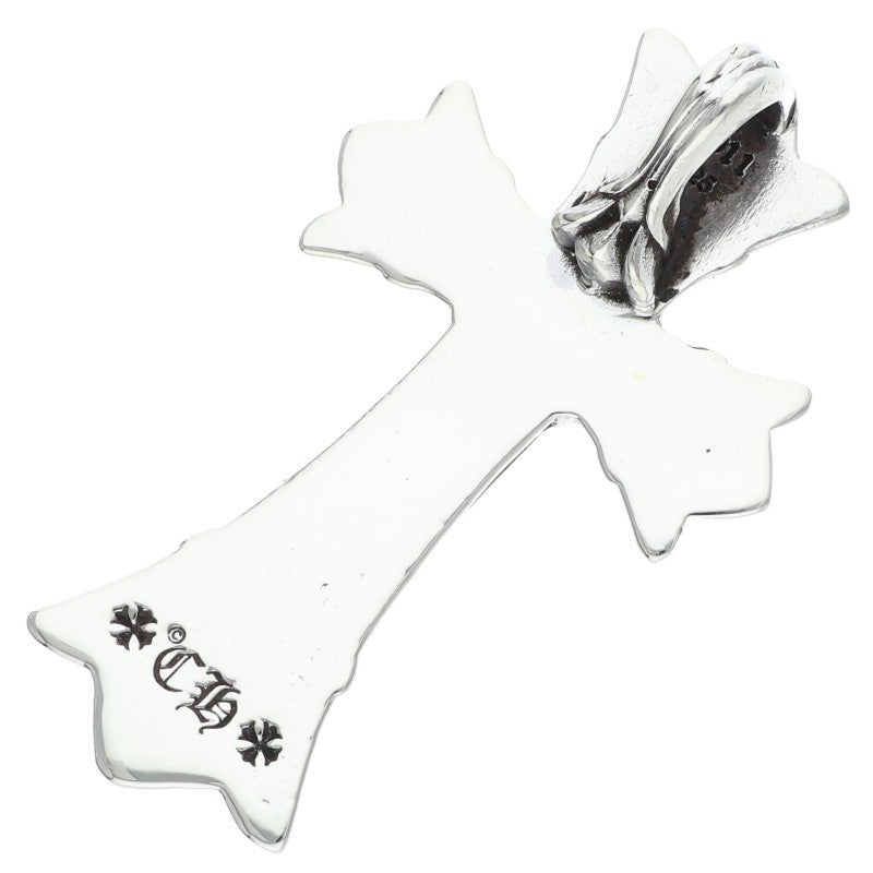 Chrome Hearts 925 Silver Small Double CH Cross Size ONE SIZE