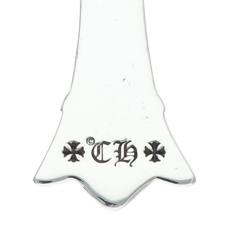 Chrome Hearts 925 Silver Small Double CH Cross Size ONE SIZE