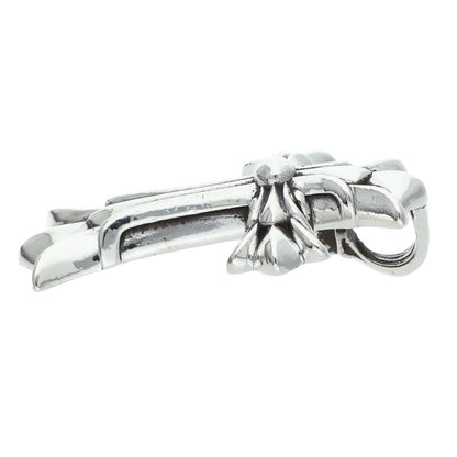 Chrome Hearts 925 Silver Small Double CH Cross Size ONE SIZE