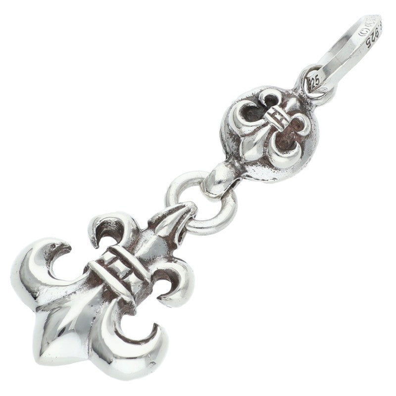 Chrome Hearts 925 Silver 1 Ball BS Fleur Charm Size ONE SIZE