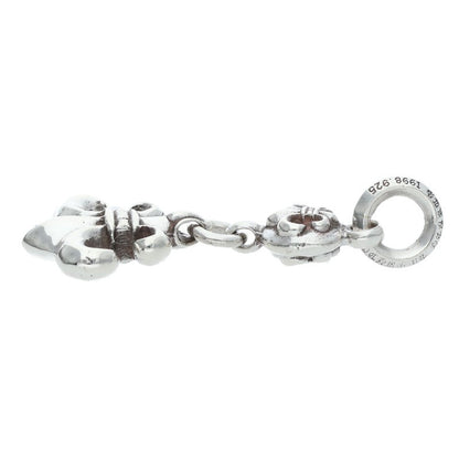 Chrome Hearts 925 Silver 1 Ball BS Fleur Charm Size ONE SIZE