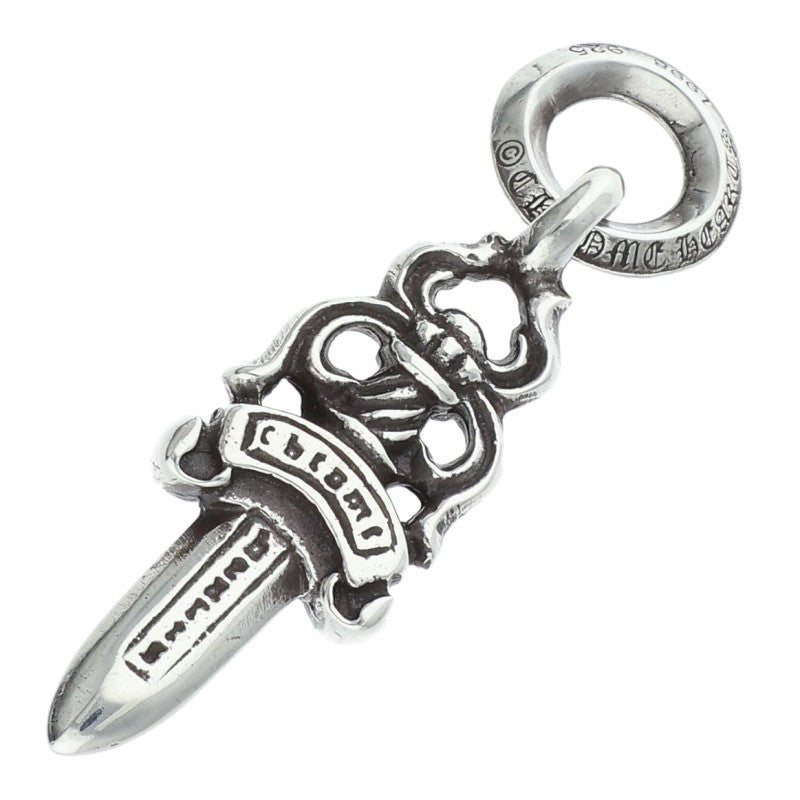 Chrome Hearts 925 Silver Pave Diamond #5 Size ONE SIZE