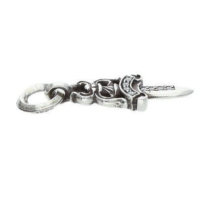 Chrome Hearts 925 Silver Pave Diamond #5 Size ONE SIZE