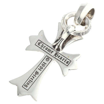 Chrome Hearts 925 Silver Small CH Cross W Bale Size ONE SIZE