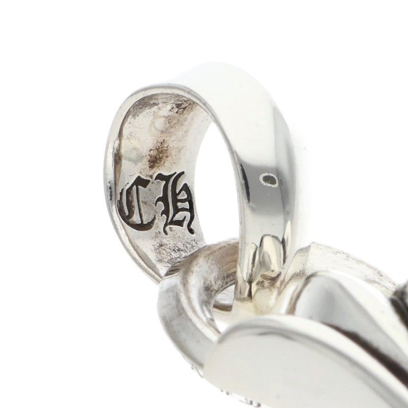 Chrome Hearts 925 Silver Small CH Cross W Bale Size ONE SIZE