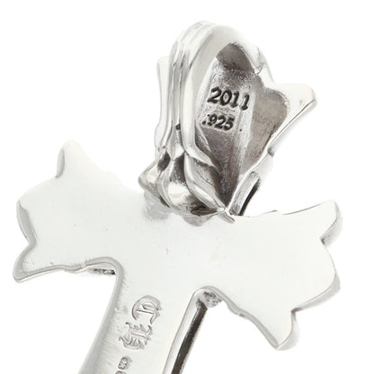 Chrome Hearts 925 Silver Small Double CH Cross Size ONE SIZE