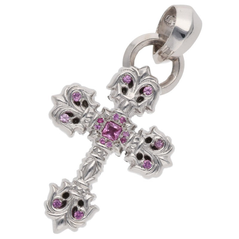 Chrome Hearts 18K XS Filigree Cross WG Pendant Size ONE SIZE