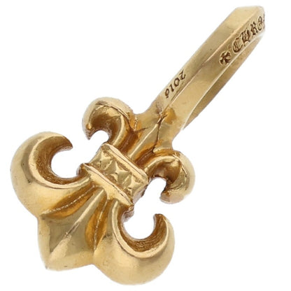Chrome Hearts 22K BS Fleur Stack Charm Yellow