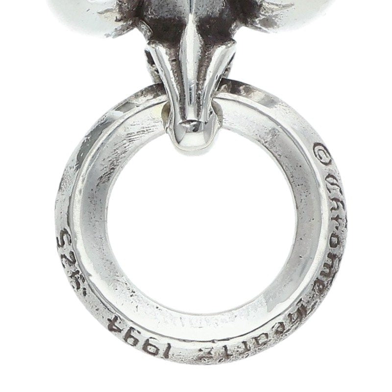 Chrome Hearts 925 BS Fleur Cross Charm Silver Size ONE SIZE