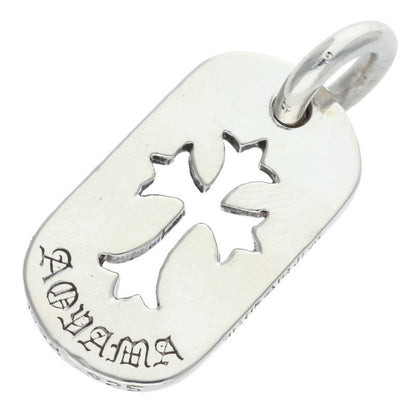 Chrome Hearts SML Cutout Cross Dog Tag Aoyama Size ONE SIZE
