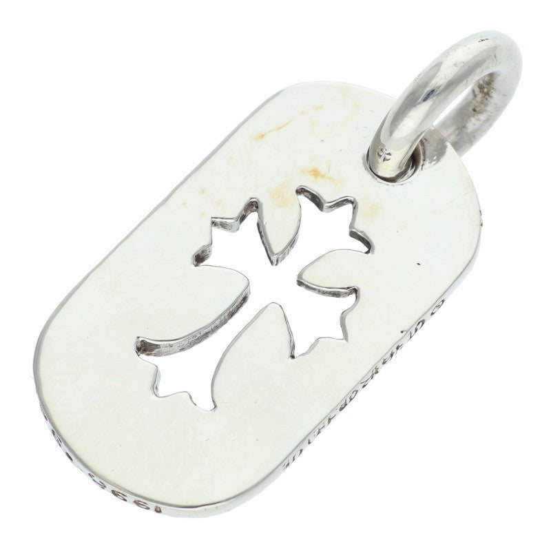 Chrome Hearts SML Cutout Cross Dog Tag Aoyama Size ONE SIZE