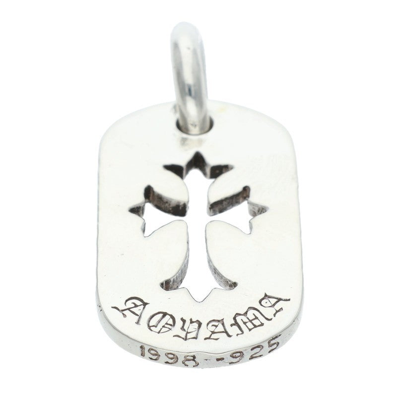 Chrome Hearts SML Cutout Cross Dog Tag Aoyama Size ONE SIZE