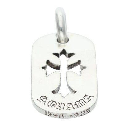 Chrome Hearts SML Cutout Cross Dog Tag Aoyama Size ONE SIZE