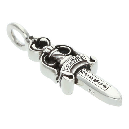 Chrome Hearts 925 Double Dagger Pendant Silver Size ONE SIZE