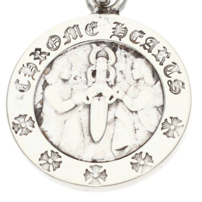 Chrome Hearts 925 Angel Medal V2 Charm Silver