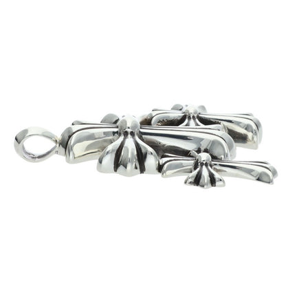Chrome Hearts 925 Triple CH Cross Small Silver Size ONE SIZE