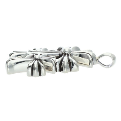 Chrome Hearts 925 Triple CH Cross Small Silver Size ONE SIZE