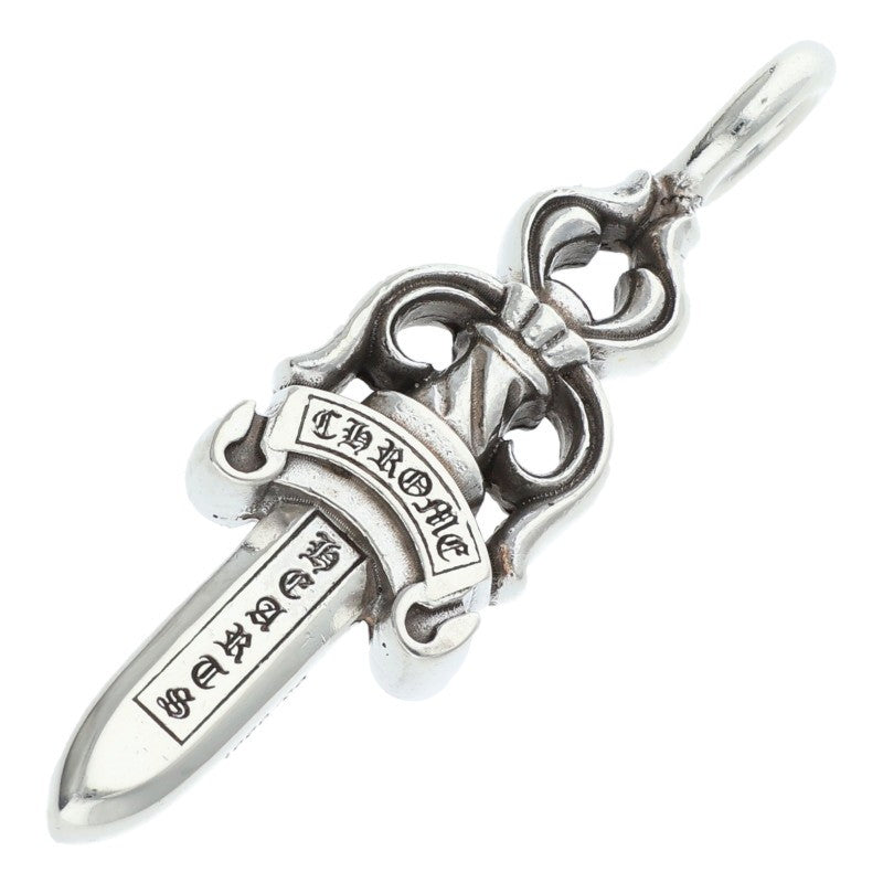 Chrome Hearts Double Dagger Silver Pendant Size ONE SIZE