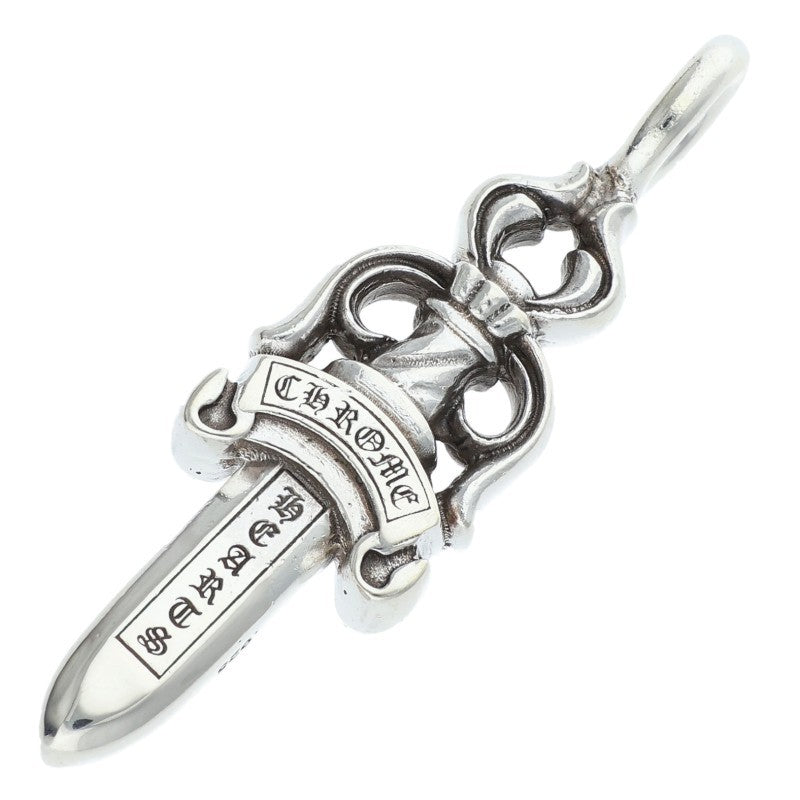 Chrome Hearts Double Dagger Silver Pendant Size ONE SIZE