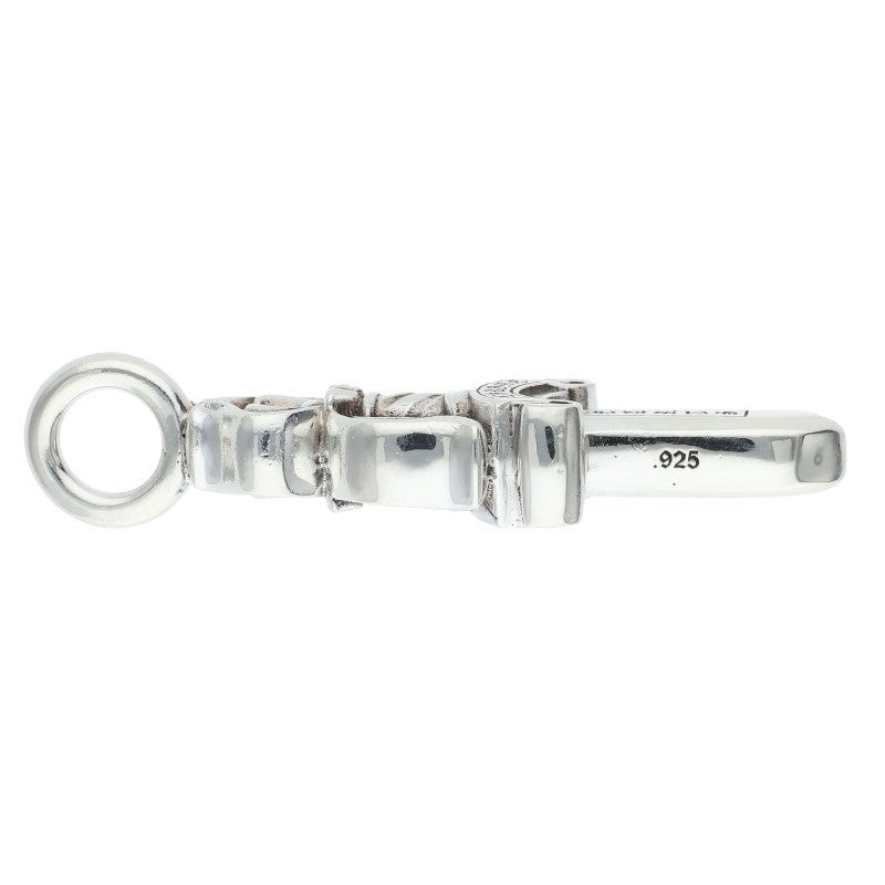 Chrome Hearts Double Dagger Silver Pendant Size ONE SIZE
