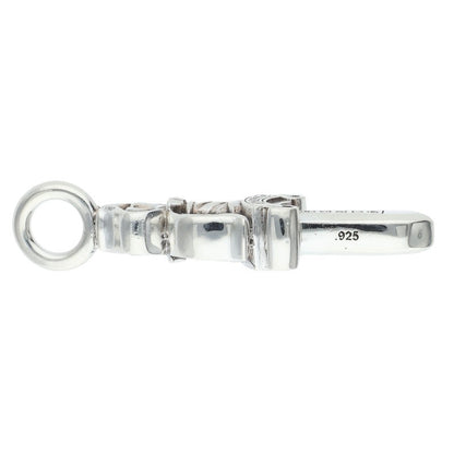 Chrome Hearts Double Dagger Silver Pendant Size ONE SIZE