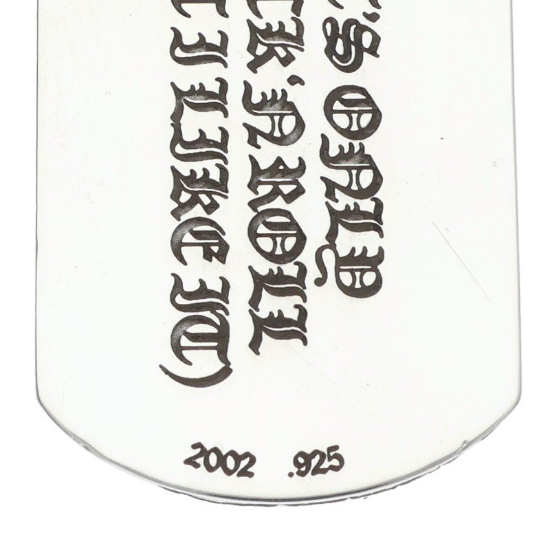 Chrome Hearts Lip & Tongue Dog Tag Size ONE SIZE