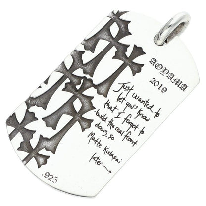 Chrome Hearts Aoyama 20th Dog Tag Pendant Size ONE SIZE