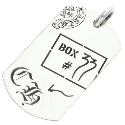 Chrome Hearts Aoyama 20th Dog Tag Pendant Size ONE SIZE