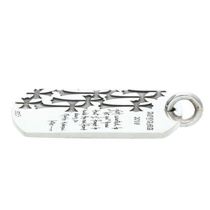 Chrome Hearts Aoyama 20th Dog Tag Pendant Size ONE SIZE