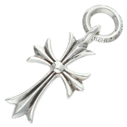 Chrome Hearts Tiny CH Cross Charm Silver Size ONE SIZE