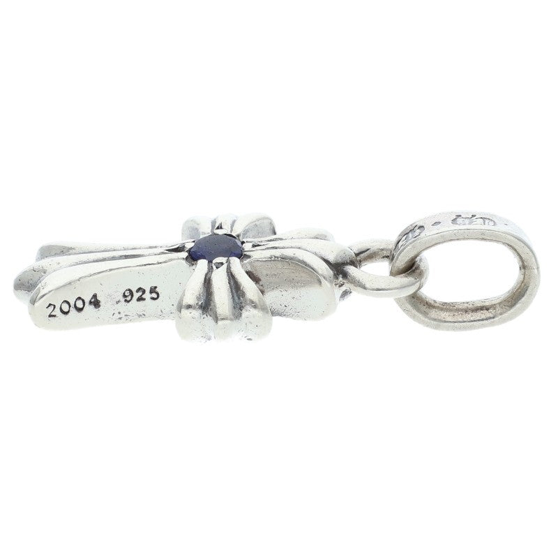Chrome Hearts Babyfat Sapphire Cross Charm