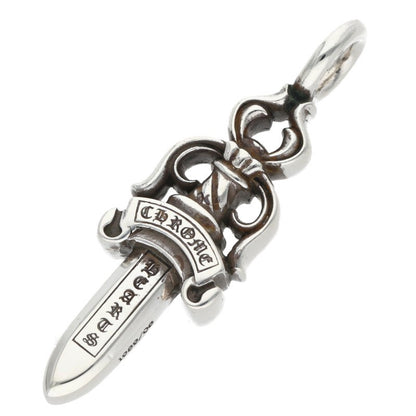 Chrome Hearts 925 Silver Double Dagger Pendant Size ONE SIZE